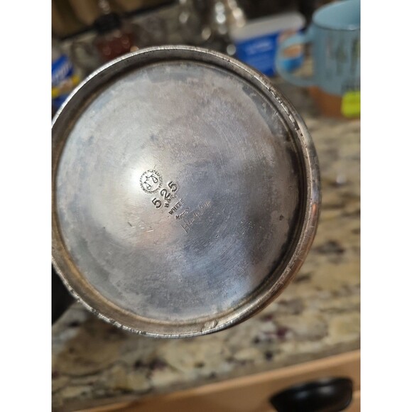 Vtg Middletown 525 White Metal w Handle Intricate Detail Dragon RARE FIND 4.5” - Picture 6 of 7